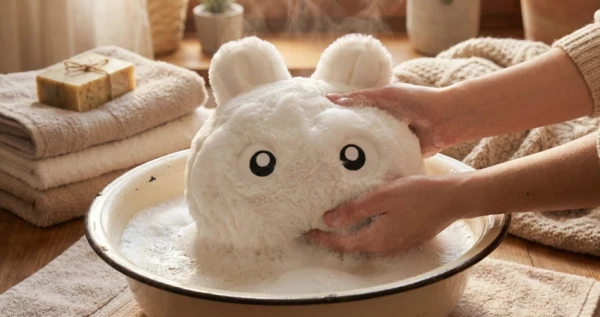 peluche crodoux lavé à la main